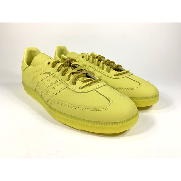 adidas Pharrell Williams X Samba Human Race Leather Yellow IE7292 Men\'s 11.5 main image 4